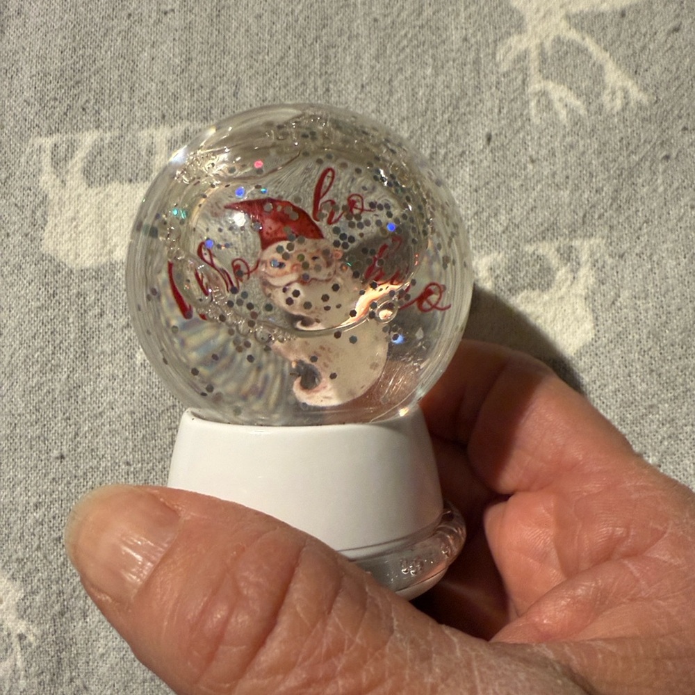 Festive Snowman Snow Globe